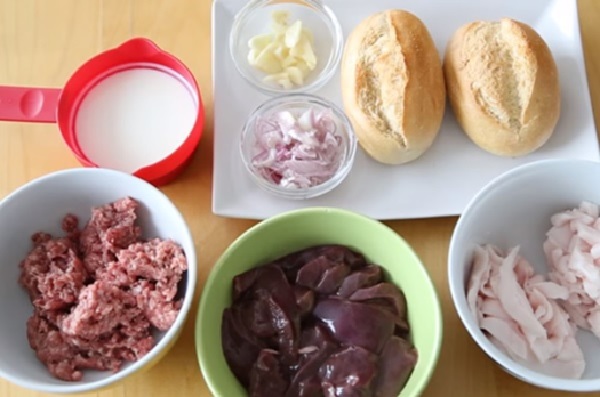 Nguyên liệu cơ bản để làm pate tại nhà