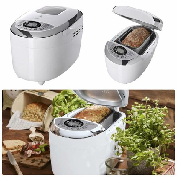 Sử dụng máy làm bánh mì hoạt động theo cơ chế tự động giúp tiết kiệm thời gian hiệu quả, đảm bảo an toàn cho sức khỏe