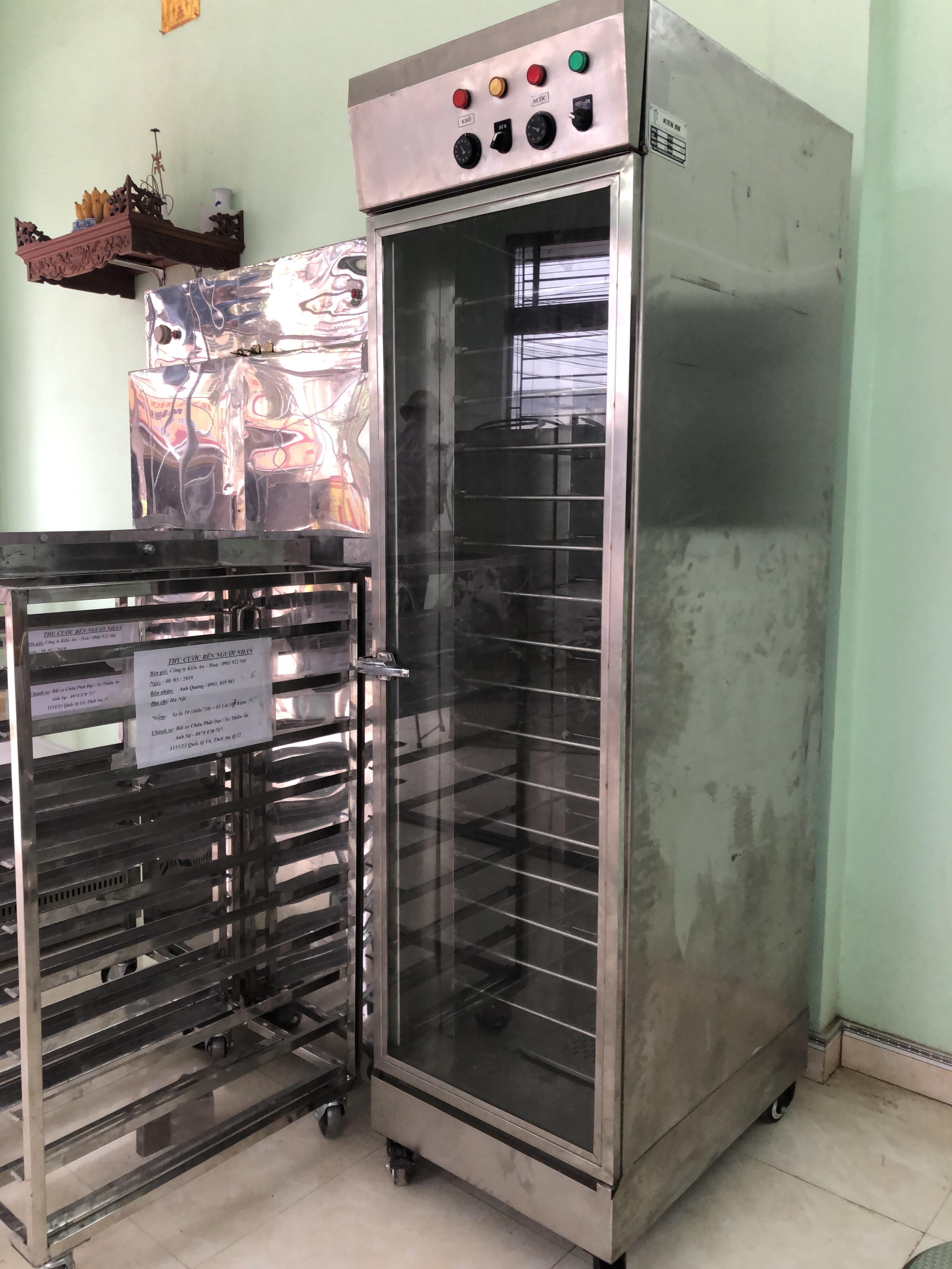 TỦ Ủ BỘT NÓNG 16 KHAY