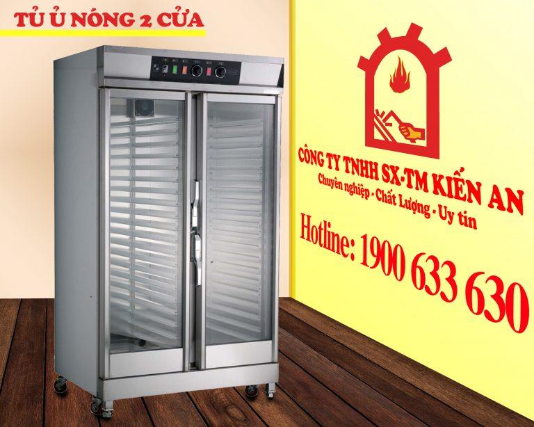 TỦ Ủ BỘT NÓNG  2 CỬA 32 KHAY